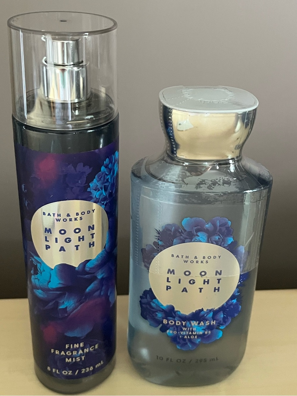 Bath & Body Works Moonlight Path Body Wash & Fine Fragrance Mist New